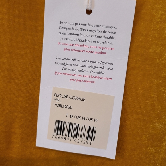 Sezane Coralie Blouse - Picture 6 of 6